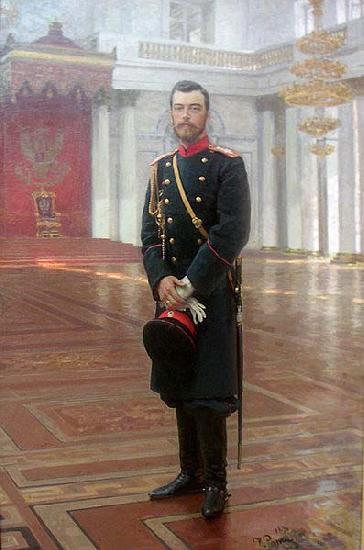 Ilya Repin Emperor Nicholas II